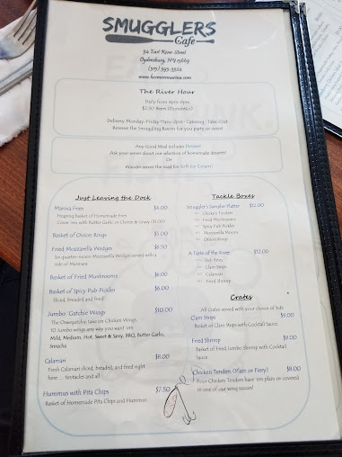 Menu Jjs On The River - 6