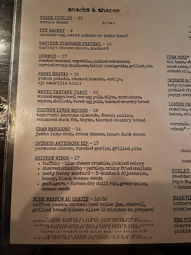 Menu Jm Curley - 1