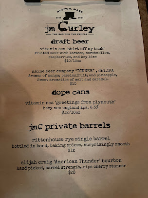 Menu Jm Curley - 3