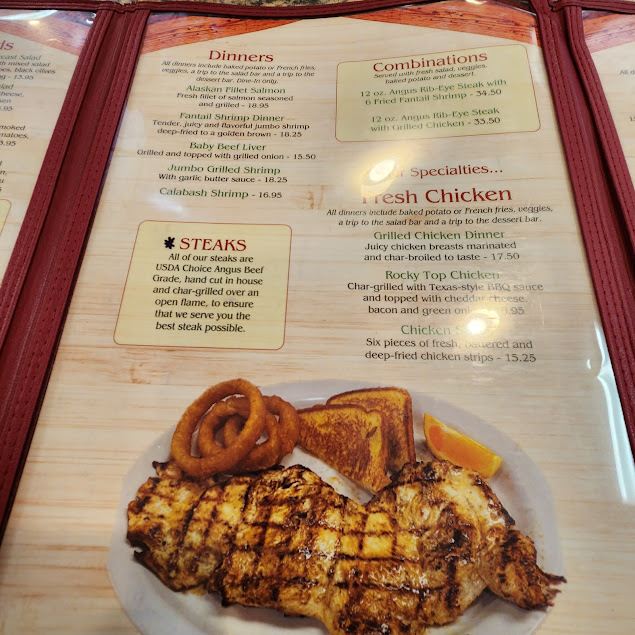 Menu Jo Mars Family Restaurant - 1