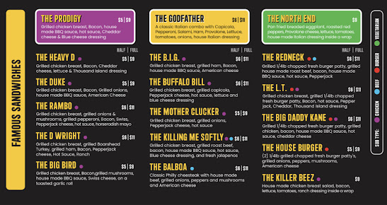 Menu Joe Beez - 1