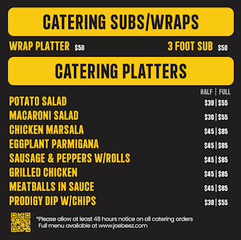 Menu Joe Beez - 6