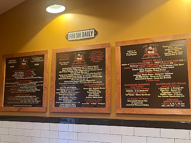Menu Joe Bosco Authentic Smokehouse Bbq - 0