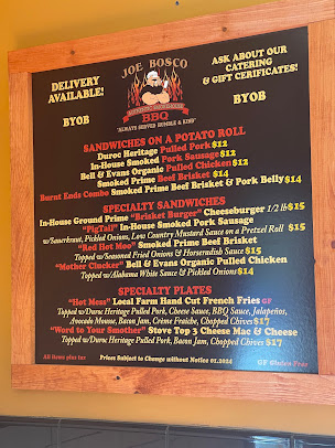 Menu Joe Bosco Authentic Smokehouse Bbq - 4