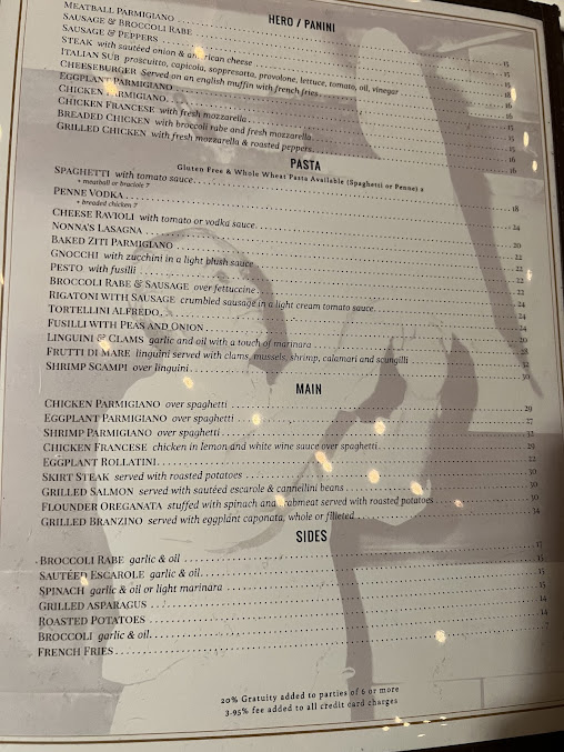 Menu Joe & Pat's Pizzeria & Restaurant - 5