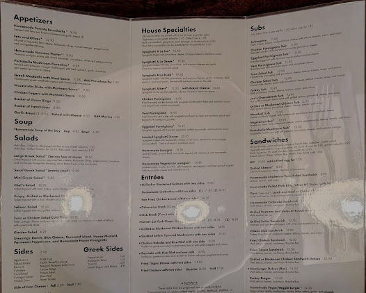 Menu Joes Inn The Fan - 2