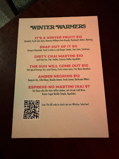Menu Joes Inn The Fan - 8