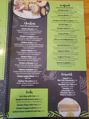Menu Joe's Pizza Pasta Palace - 3