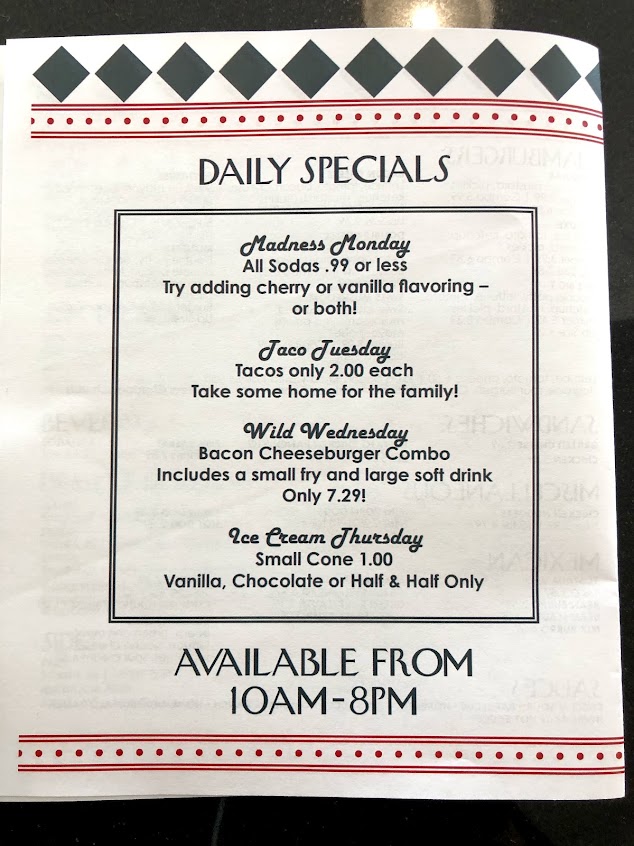 Menu Joes Ride N Dine - 9