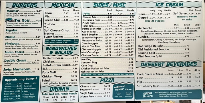 Menu Joes Touch Of Italy - 1
