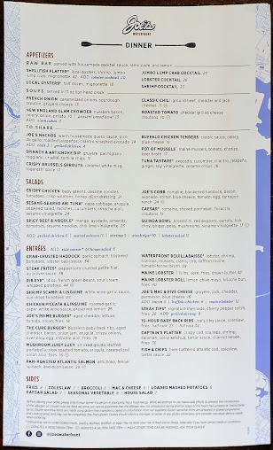 Menu Joe's Waterfront - 6