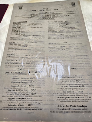 Menu Joey's Italian Restaurant - 7