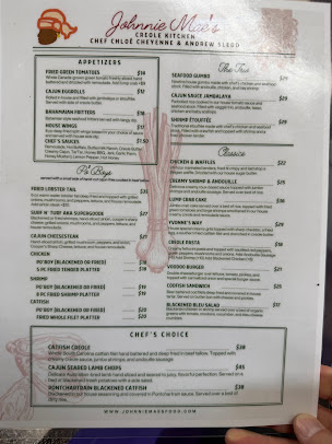 Menu Johnnie Mae's Creole Kitchen - 5