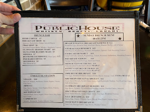 Menu Johnny Blacks Public House - 1