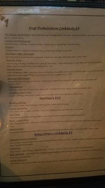 Menu Johnny Blacks Public House - 8