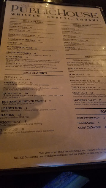 Menu Johnny Blacks Public House - 9