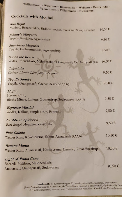 Menu Johnny's Bar - Karibisches Restaurant - 6
