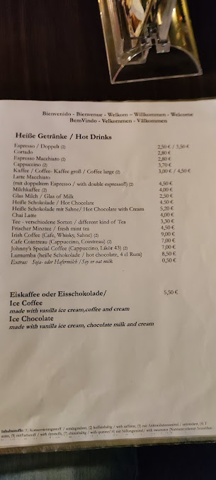 Menu Johnny's Bar - Karibisches Restaurant - 8