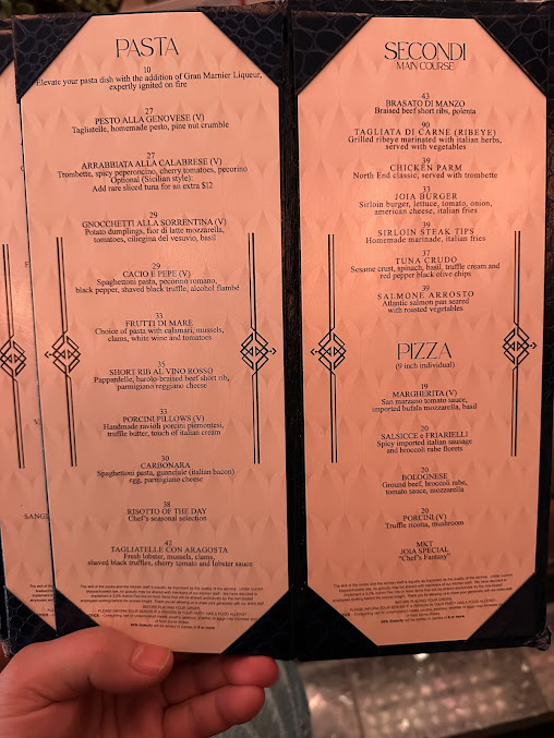 Menu Joia Restaurant & Lounge - 4