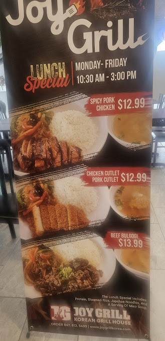 Menu Joy Grill - 1