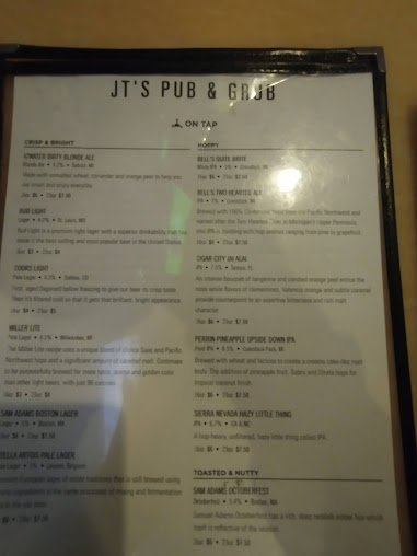 Menu Jts Pub And Grub - 5
