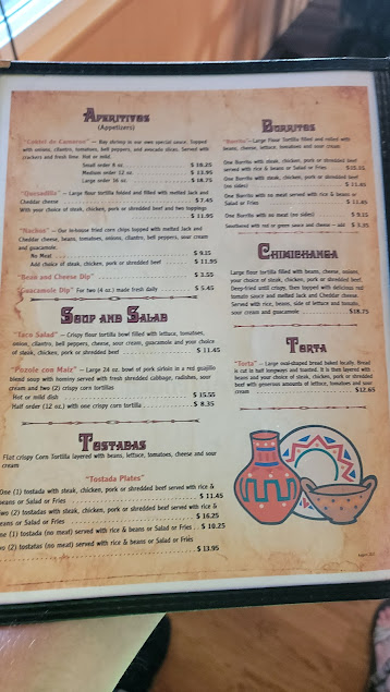 Menu Juans House Of Tacos - 1