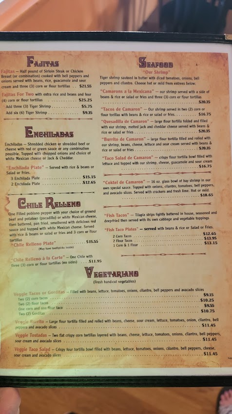 Menu Juans House Of Tacos - 2