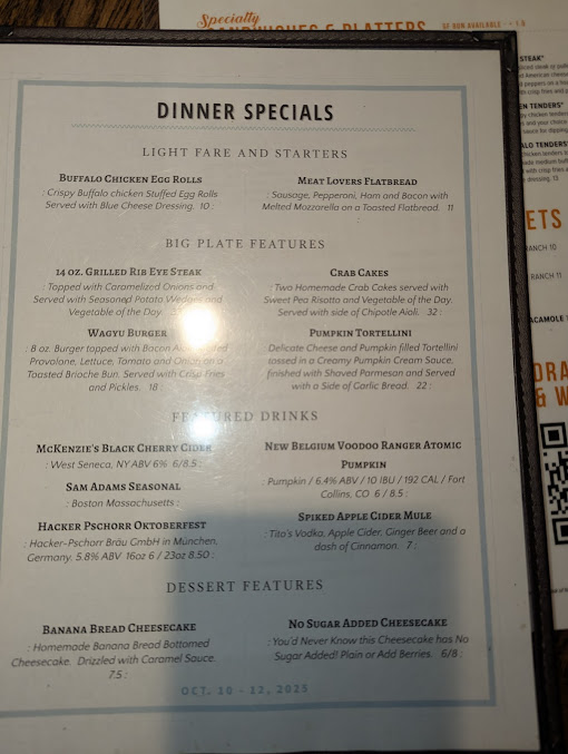 Menu Jubilee Restaurant - 6