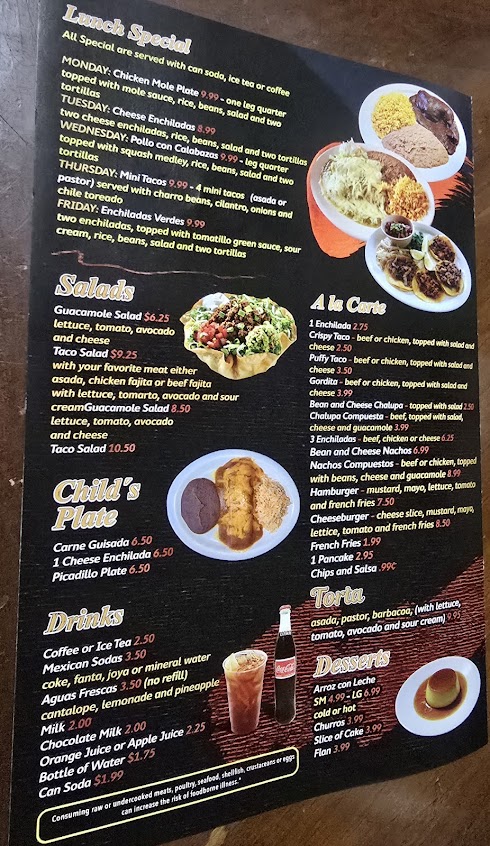 Menu Judys Food To Go - 2