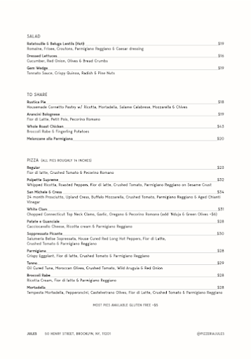 Menu Jules - 4