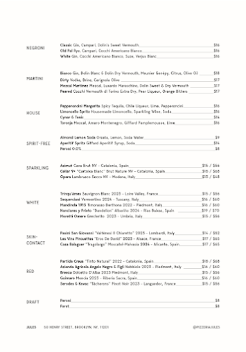 Menu Jules - 6