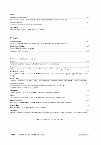 Menu Jules - 9