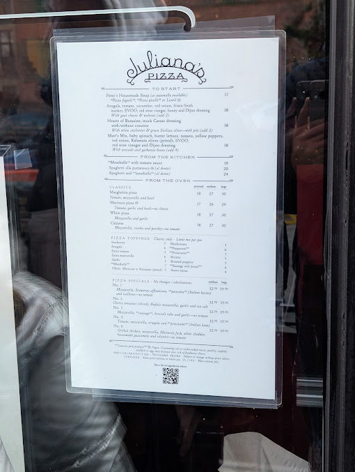 Menu Juliana’s - 5
