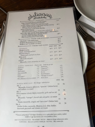 Menu Juliana’s - 7