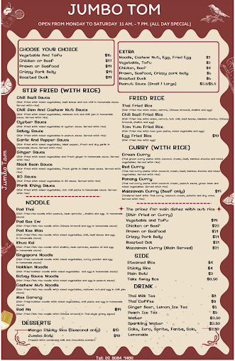 Menu Jumbo Tom - 0