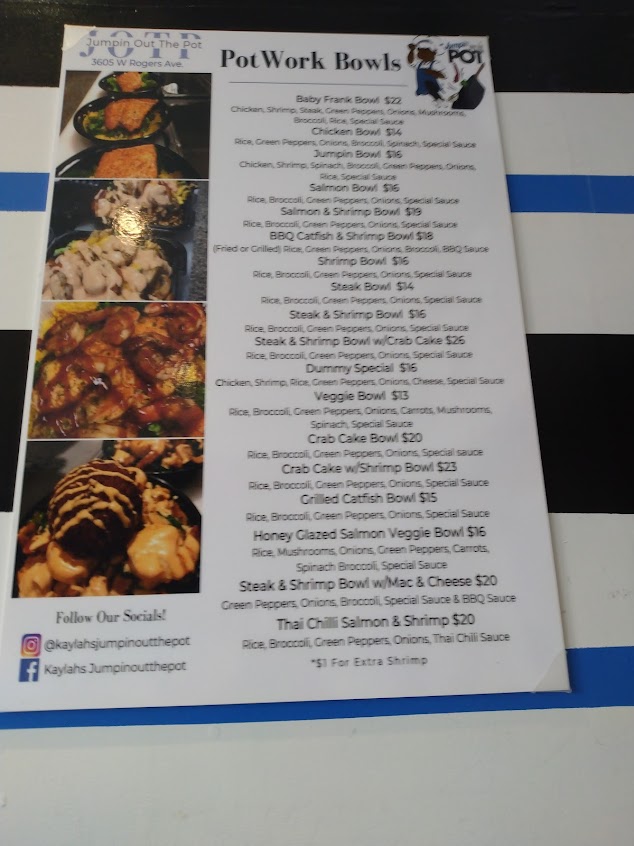 Menu Jumpin Out The Pot - 4
