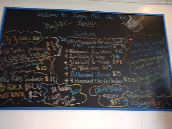 Menu Jumpin Out The Pot - 6