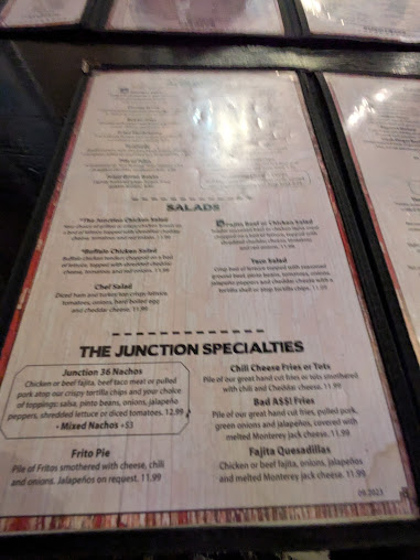 Menu Junction On Route 36 - 5