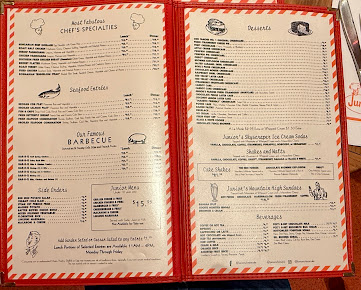 Menu Junior's Restaurant And Bakery - 0