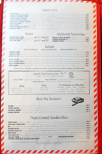 Menu Junior's Restaurant & Bakery - 9