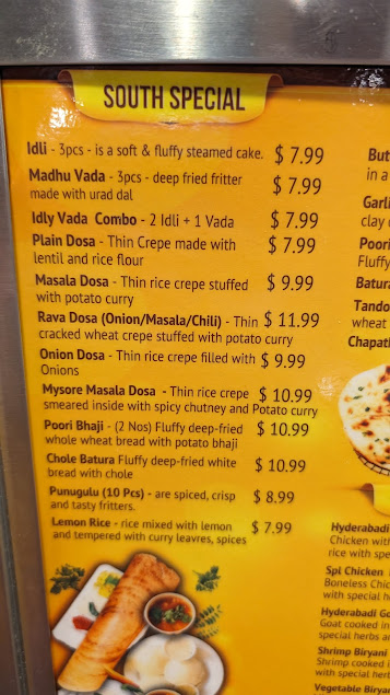 Menu Kadai Indian Kitchen Skyway - 4