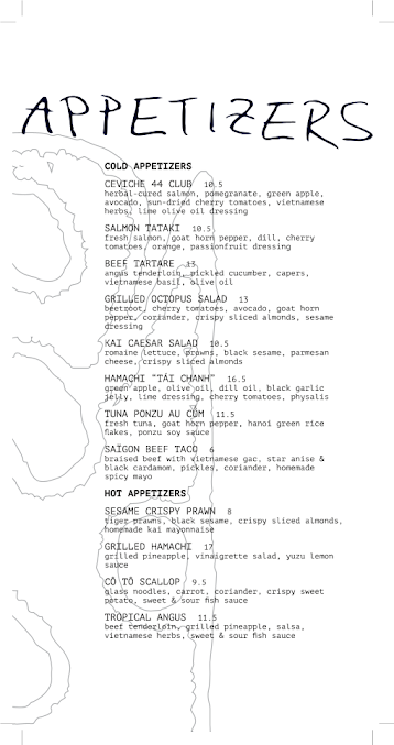 Menu Kai Maison - 4