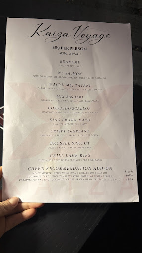 Menu Kaiza Newtown | Japanese Restaurant - 2