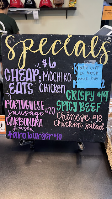 Menu Kaleis Lunchbox Maui Lani - 2