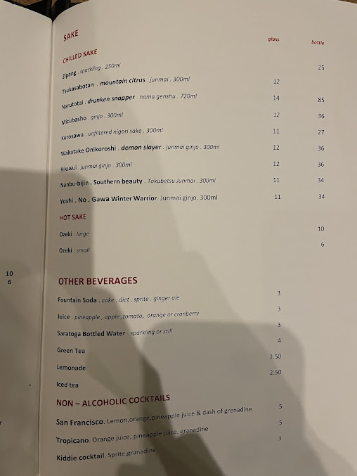 Menu Kamehachi - Northbrook - 3