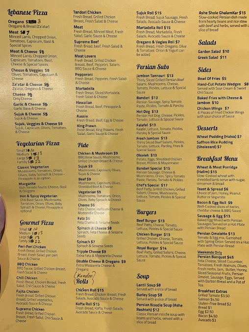 Menu Kandoo Pizza - 0