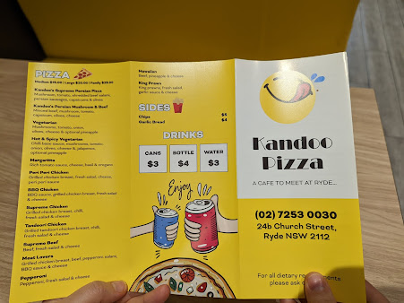 Menu Kandoo Pizza - 1