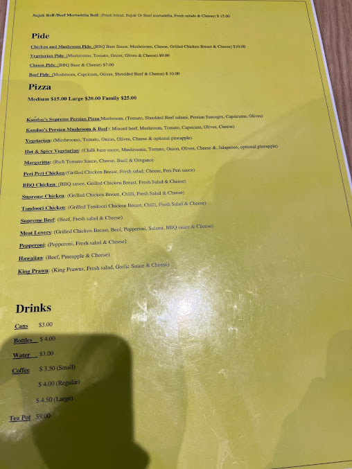 Menu Kandoo Pizza - 2