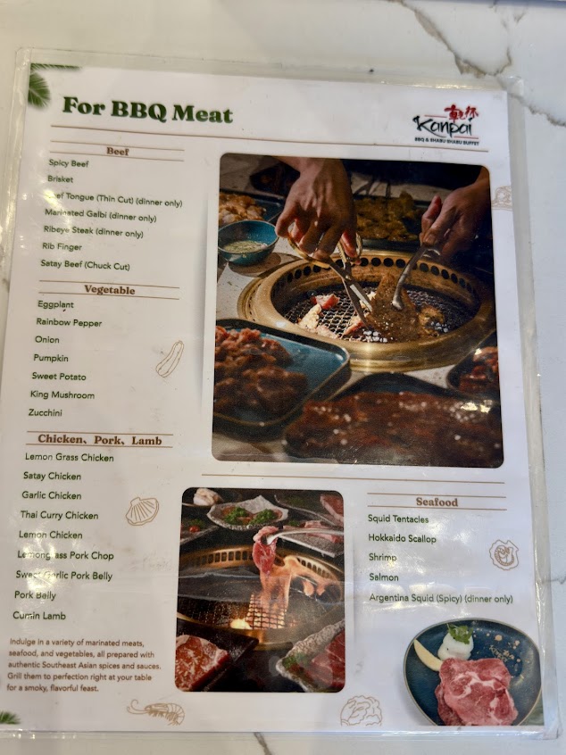 Menu Kanpai Bbq Hotpot Buffet - 3