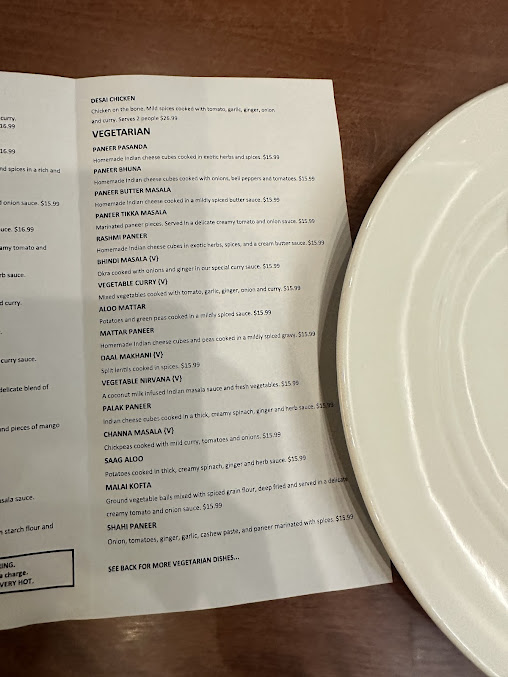 Menu Karma Indian Cuisine And Lounge North Spokane - 6